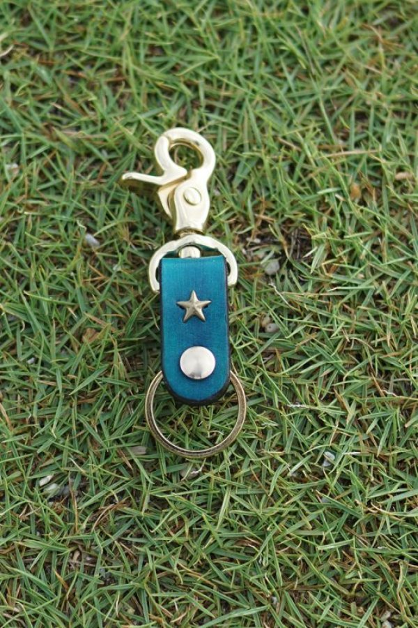 画像1: one star shinning / key holder / one star (blue)