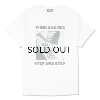 WDS STEP AND STEP　 PHOTO T-SHIRT　-wht-
