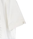 画像5: isoha / 花ブロック　キューバシャツ / ポケット付き / white