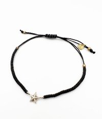 AMP JAPAN Etoile Narrow Wax Cord Bracelet
