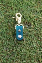 画像: one star shinning / key holder / one star (blue)