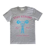 画像: STAY STRONG BOYS T-sh / gray